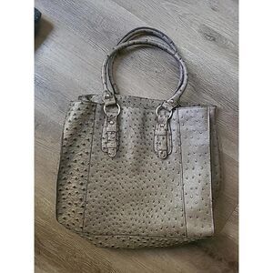 Merona Brown Textured Tote Bag Womens Purse